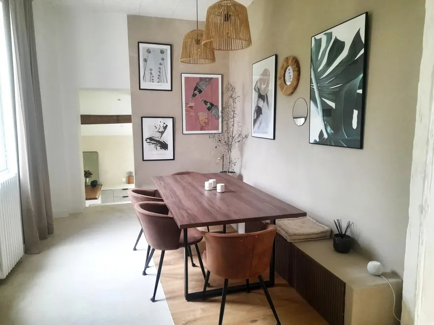 Maison de 85m² sur une parcelle de 600m², jardin