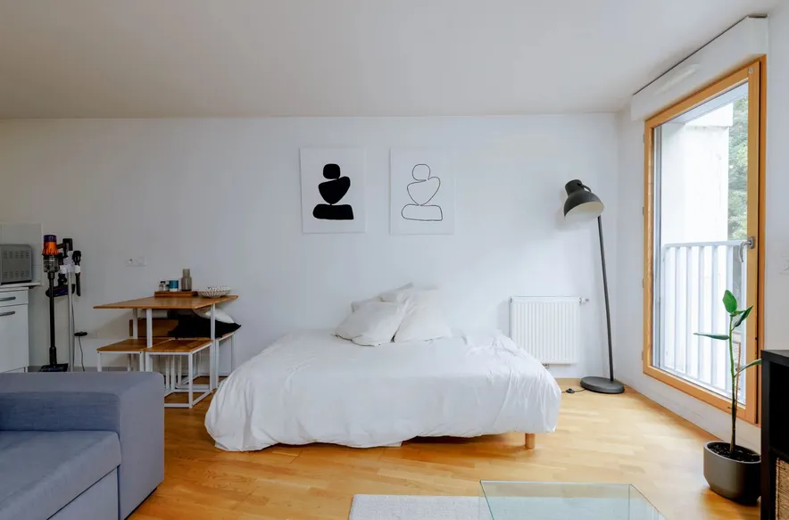 Grand studio de 39,52 m² Carrez – Quartier Pyrénées