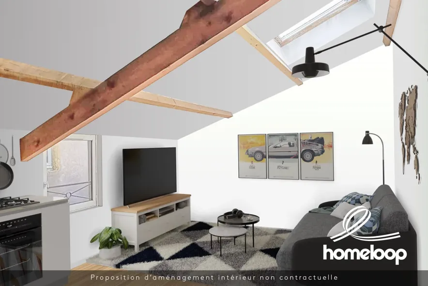 Studio 20 m² - Lyon 2ème