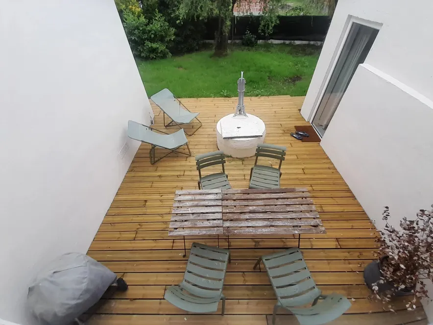 Maison de 85m² sur une parcelle de 600m², jardin