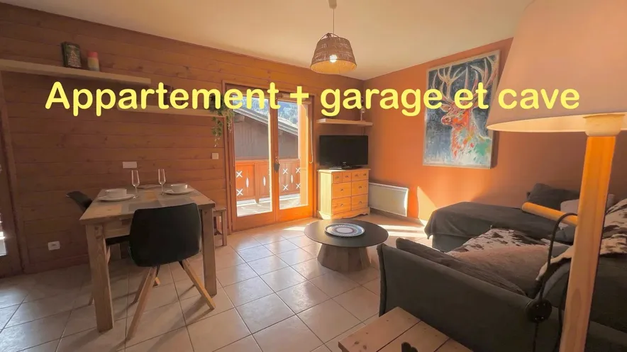 PRAZ SUR ARLY - APPARTEMENT AVEC GRAND GARAGE