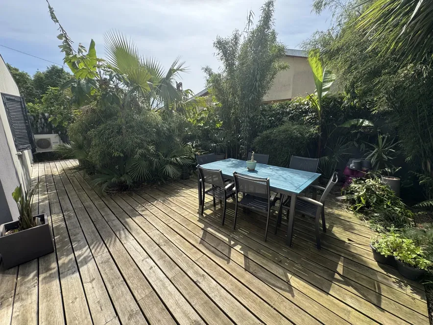 Maison 80m² sur une parcelle de 240m², jardin et garage