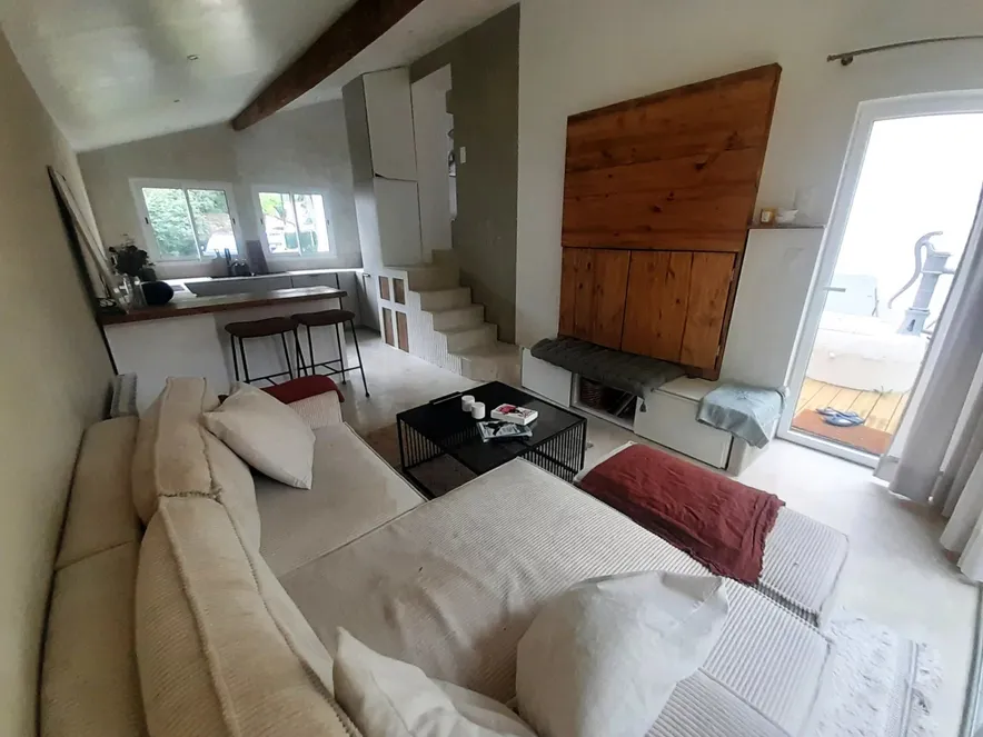 Maison de 85m² sur une parcelle de 600m², jardin