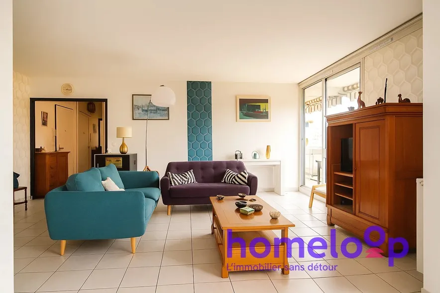 EN EXCLUSIVITE à LYON 8 - Résid. La Combe Blanche ! T4 - 94 m² - Terrasse, parking et cave