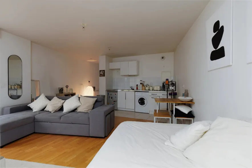 Grand studio de 39,52 m² Carrez – Quartier Pyrénées