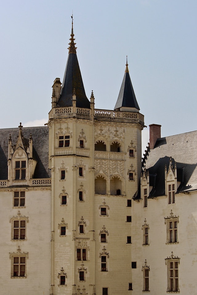 Château des ducs de Bretagne dans le centre-ville de Nantes